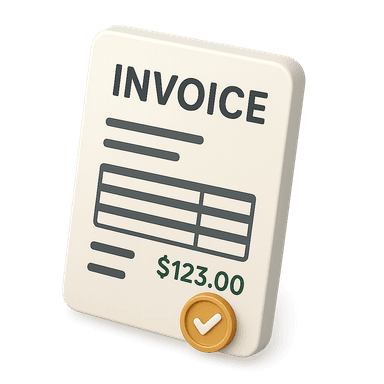 Professional invoices